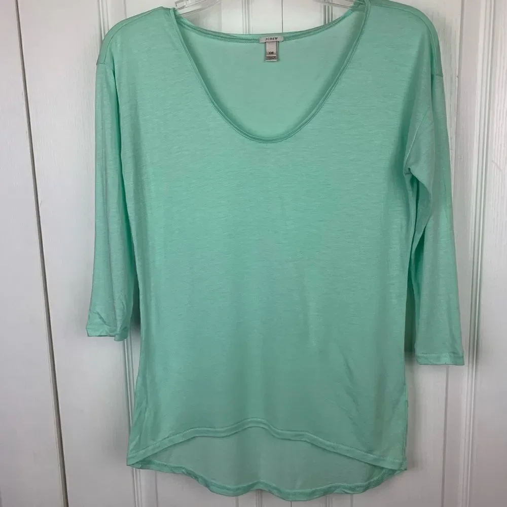 J Crew 3/4 Sleeve Tee‎